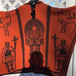 Peruvian Alpaca Poncho
